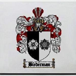 Biederman Family Shield / Coat Of Arms Mouse Pad Online Cheap Online