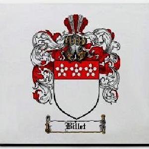 Billet Family Shield / Coat Of Arms Mouse Pad Cheap Sale Pay With Visa
