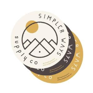 Simpler Ways Circle Sticker Sale Professional