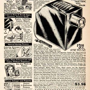 1951 Ad Miracle Projector Enlarger Copy Maker Johnson Smith Detroit PSC1 Buy Cheap Nicekicks