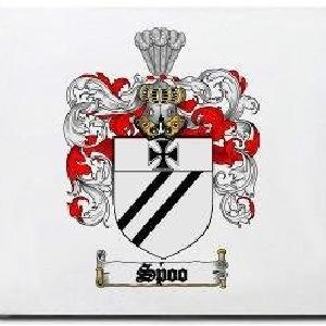Spoo Family Shield / Coat Of Arms Mouse Pad Cheap Sale Discounts