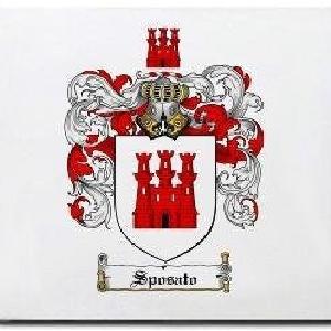 Sposato Family Shield / Coat Of Arms Mouse Pad Free Shipping Original