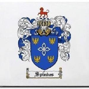 Spinkes Family Shield / Coat Of Arms Mouse Pad Official Site