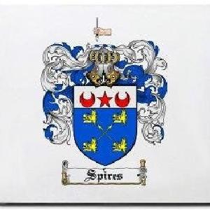 Spires Family Shield / Coat Of Arms Mouse Pad Outlet Good Selling