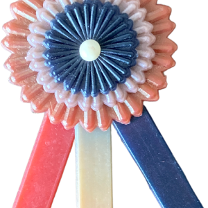 40s Wwii Red White Blue Victory Ribbon Pin Free Shipping Geniue Stockist