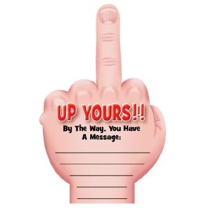 Note Pad: Up Yours Affordable Cheap Online