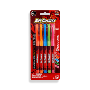 Hot Tamales 5ct. Scented Gel Pens Real For Sale