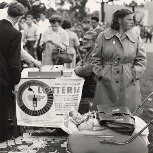 'State lottery, Stalinstadt' Greetings Card Visit New Cheap Pice