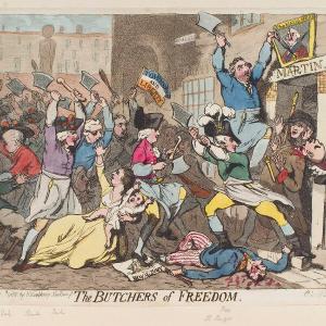 'The butchers of freedom' Greetings Card Fashionable Online