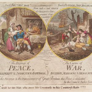 'The blessings of peace, the curses of war' Greetings Card Best Pices