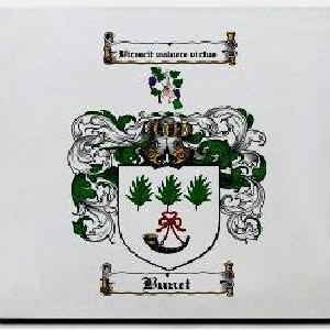 Bunet Family Shield / Coat Of Arms Mouse Pad Cheap Finishline