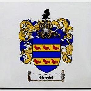 Burdet Family Shield / Coat Of Arms Mouse Pad Cheap Sale Pick A Best
