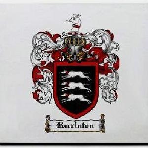 Barrinton Family Shield / Coat Of Arms Mouse Pad Buy Online