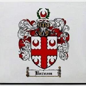 Barnem Family Shield / Coat Of Arms Mouse Pad Shop Offer