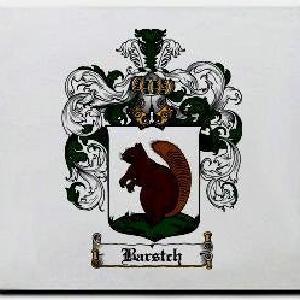 Barstch Family Shield / Coat Of Arms Mouse Pad Clearance Deals