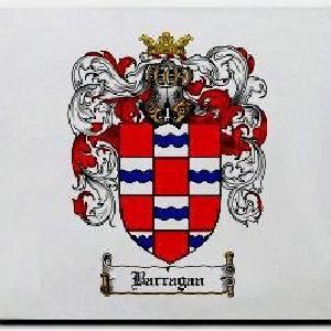 Barragan Family Shield / Coat Of Arms Mouse Pad Best Place Online