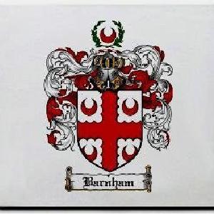 Barnham Family Shield / Coat Of Arms Mouse Pad Discount Outlet Store
