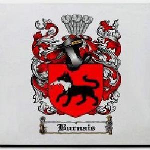 Burnais Family Shield / Coat Of Arms Mouse Pad Outlet Footaction