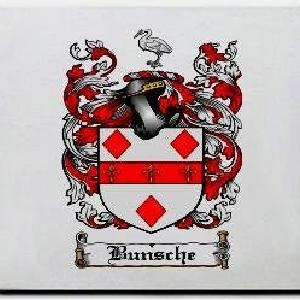 Bunsche Family Shield / Coat Of Arms Mouse Pad Cheap Sale Comfortable