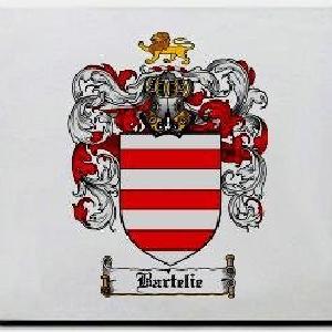 Bartelie Family Shield / Coat Of Arms Mouse Pad Cheap Best Pices