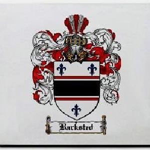 Barksted Family Shield / Coat Of Arms Mouse Pad Cheap
