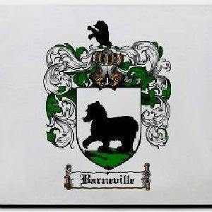 Barneville Family Shield / Coat Of Arms Mouse Pad Free Shipping Classic