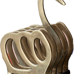 Brass Swan Letter Organizer Brass Tabletop Mail Organizer Sale Deals