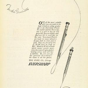 1921 Ad Eversharp Wahl Co Pencils Writing Instruments Chicago Illinois Lead NGM1 With Mastercard For Sale