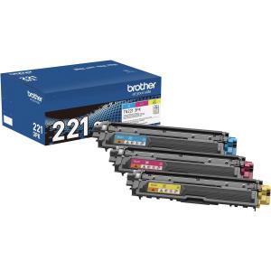 Brother TN221 Original Standard Yield Laser Toner Cartridge - Multi-pack - Cyan, Magenta, Yellow - 3 / Box TN221 3PK Top Quality Cheap Pice