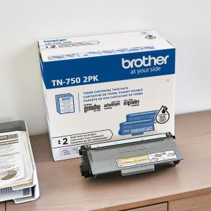 Brother TN-750 Original High Yield Laser Toner Cartridge - Twin-pack - Black - 2 / Box TN7502PK Buy Cheap Limited Edition