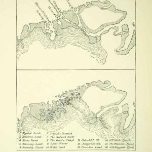 1921 Print Avannaa Nordgronland Greenland Map Fjord Sherard Thule XGYC8 Pictures Cheap Pice