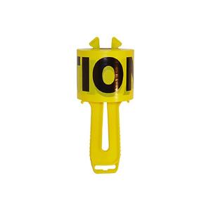 US Tape 42010 TapeWiz Dispenser / 300 Feet Yellow Caution Tape Explore