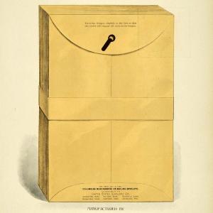 1899 Ad United States Envelope Co Columbian Merchandise Jute Envelope Sizes IP1 Geniue Stockist Online