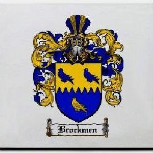Brockmen Family Shield / Coat Of Arms Mouse Pad Clearance Clearance