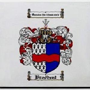 Brodbent Family Shield / Coat Of Arms Mouse Pad Free Shipping Sale Online