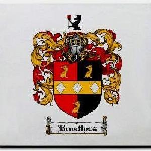Broathers Family Shield / Coat Of Arms Mouse Pad Buy Cheap Clearance