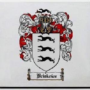 Briskowe Family Shield / Coat Of Arms Mouse Pad Sale Tumblr