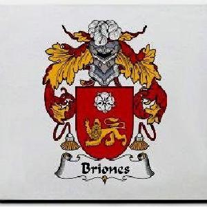 Briones Family Shield / Coat Of Arms Mouse Pad Pices For Sale