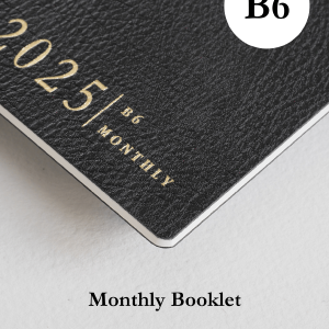 B6 Monthly Booklet (64 pages) | 2025 (In-Stock) In China For Sale