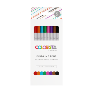Colorista - Fine-Line Pen - Vivid Expressions 8pc Clearance Newest