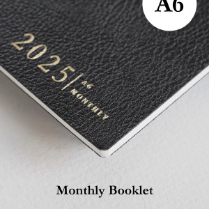 A6 Monthly Booklet (64 pages) | 2025 (In-Stock) Cheap Best Seller