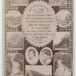 Album introductory carte-de-visite Greetings Card For Sale Online