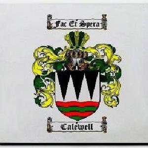 Calewell Family Shield / Coat Of Arms Mouse Pad Pre Order For Sale
