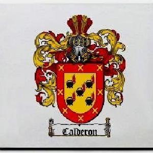 Calderon Family Shield / Coat Of Arms Mouse Pad Cheap Sale Sast