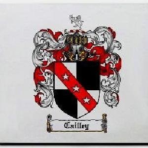 Cailley Family Shield / Coat Of Arms Mouse Pad Supply