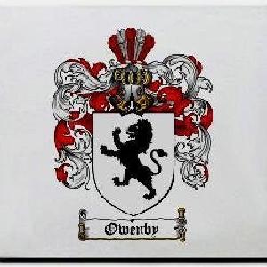 Owenby Family Shield / Coat Of Arms Mouse Pad Cheap Sale New Arrival