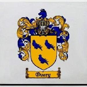 Overy Family Shield / Coat Of Arms Mouse Pad Buy Cheap Footlocker Finishline