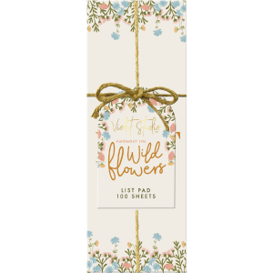 List Pad - Amongst The Wildflowers - Violet Studios Store Sale