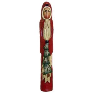 Red Pencil Santa With Wavy Tree Free Shipping 100% Guaranteed