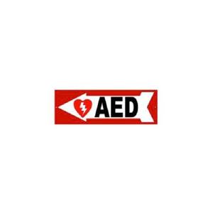 Defibtech AED Sign  Left Arrow Clearance Buy